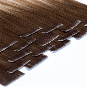Description: Cost-effective and easy to maintain, this method uses small silicone micro rings and a flat weft sewn to secure it down.